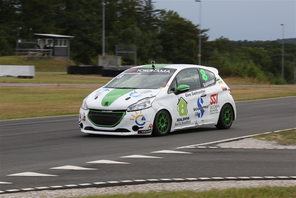 Carsten Rasmussen har før vundet på Ring Djursland, og nu skete det igen.
(Foto: Motorsporten.dk)